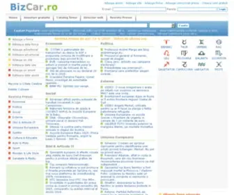 Bizcar.ro(Portal) Screenshot