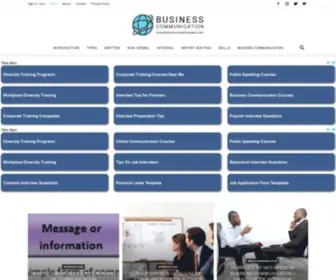 Bizcommunicationcoach.com(Business Communication Degree) Screenshot