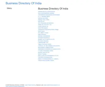 Bizdir.co.in(Business Directory Of INDIA) Screenshot