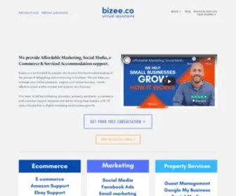 Bizee.co(Virtual Assistants) Screenshot