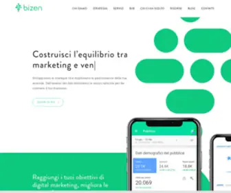 Bizen.it(Sviluppiamo le strategie digital che migliorano le performance della tua azienda) Screenshot