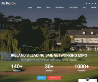 Bizexpo.ie(Business Expo Ireland) Screenshot