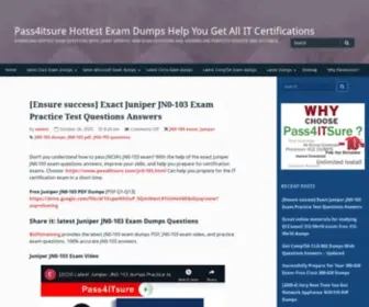 BizFittraining.com(Pass4itsure Hottest Exam Dumps Help You Get All IT Certifications) Screenshot