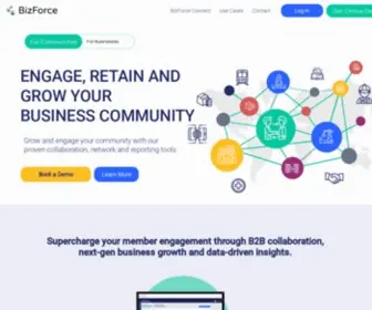 BizForce.io(A global digital ecosystem powering business communities and networks) Screenshot