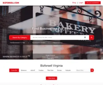 BizForsell.com(Business for sale in US) Screenshot