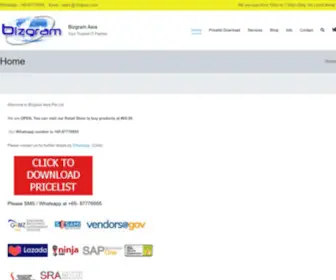 Bizgram.com(Bizgram Asia) Screenshot