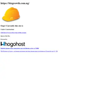 Bizgrowth.com.ng(Bizgrowth) Screenshot