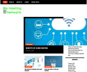 Bizhostingnetwork.com(Biz Hosting Network) Screenshot