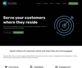 Bizible.net(Enabling Commerce) Screenshot