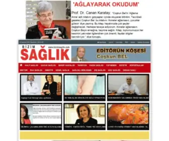 Bizimsaglik.com(Haber Sitesi Yazılımları) Screenshot