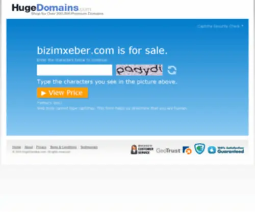 BizimXeber.com(Find domains) Screenshot