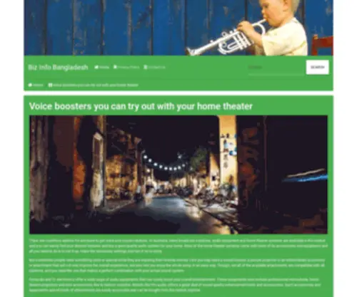 Bizinfo-Bangladesh.com(Cheap Tickets to India) Screenshot