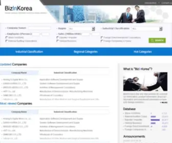 Bizinkorea.org(Nginx) Screenshot