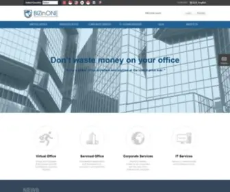 Bizinone.com(Enjoy a global office anywhere and anytime at the lowest price ever) Screenshot