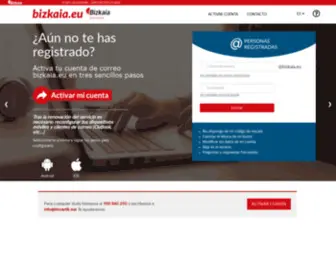 Bizkaia.eu(New Biscaytik) Screenshot