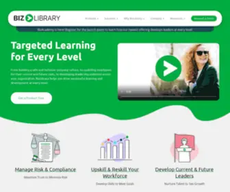 Bizlibrary.com(Employee Training Online) Screenshot