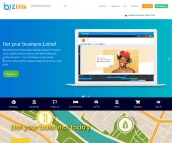 Bizlinkdirectory.com(Zambia's Leading Business Directory) Screenshot