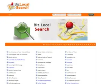 Bizlocalsearch.com(Biz City Pages) Screenshot