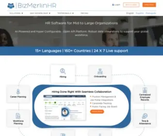 Bizmerlin.com(Business Management Software) Screenshot
