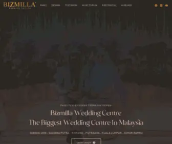 Bizmillacatering.com(BIZMILLA WEDDING CENTRE) Screenshot