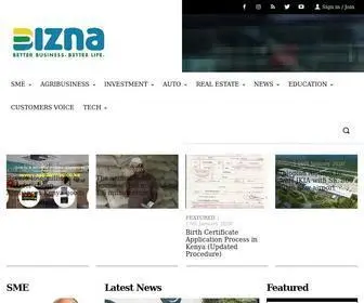 Biznakenya.com(Bizna Digital Services) Screenshot