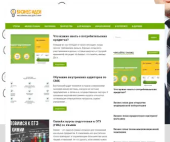 Biznes-Idei.net(Бизнес идеи) Screenshot