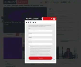 Biznesalert.com(BiznesAlert EN) Screenshot