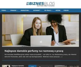 Biznesblog.biz.pl(Blog) Screenshot