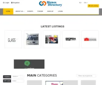 Biznesdirectory.com(Business Directory Listing) Screenshot