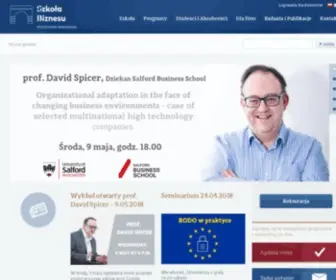Biznes.edu.pl(Szkoła) Screenshot