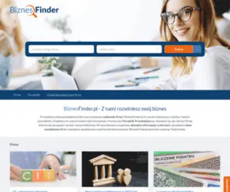 Biznesfinder.pl(Pomaga rozwinąć biznes) Screenshot