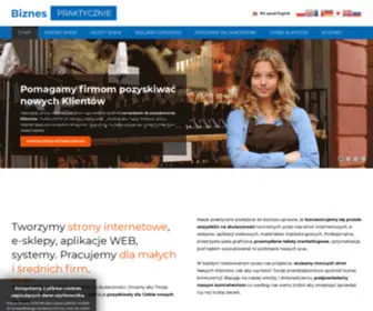 Biznespraktycznie.pl(Założenie strony internetowej) Screenshot