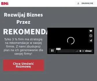 BiznesprzezrekomendacJe.pl(Rozwijaj Biznes Przez Rekomendacje) Screenshot