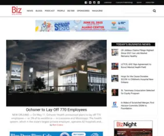 Bizneworleans.com(Biz New Orleans) Screenshot