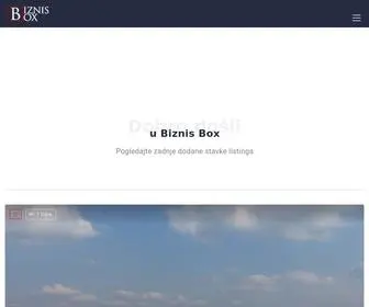 Biznisbox.ba(Biznis Box Cazin) Screenshot