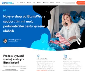 Biznisweb.sk(Vlastný e) Screenshot