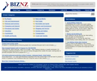 Biznz.com(Directory) Screenshot