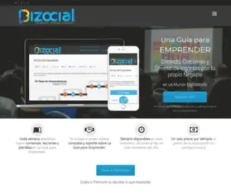 Bizocial.com(Cómo Emprender) Screenshot