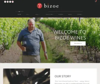 Bizoe.co.za(Bizoe Wines) Screenshot