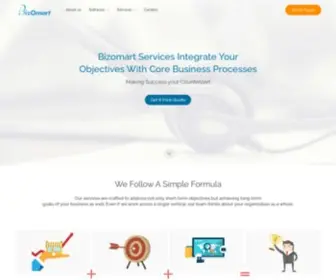 Bizomart.com(Online Business Simplified for Marketers) Screenshot