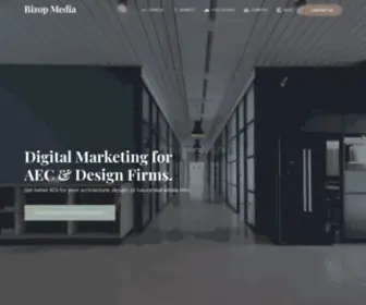 Bizop.io(Digital Marketing Company for the AEC & Design Industry) Screenshot