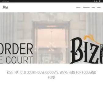 Bizoutampa.com(Downtown Tampa Restaurant) Screenshot