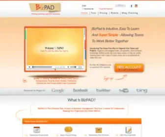 Bizpad.com(BizPAD is a super) Screenshot