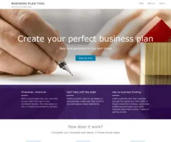 Bizplantool.com(Business Planning Tool) Screenshot