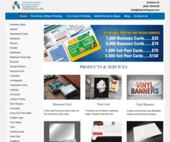 Bizprintingusa.com(Low Cost printing and Design in Coral Springs) Screenshot