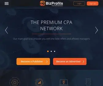 Bizprofits.com(The Leading CPA Network) Screenshot