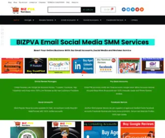 BizpVa.com(Home) Screenshot