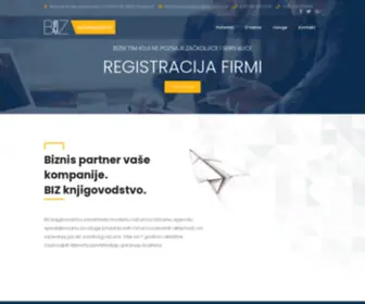 Bizracunovodstvo.rs(Otkrijte jednostavnu putanju ka postizanju Vaših ciljeva) Screenshot