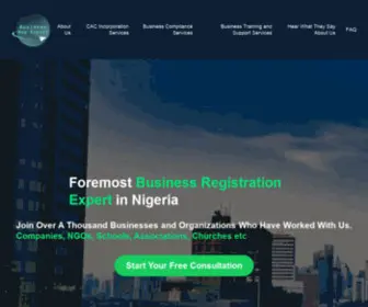 Bizregexpert.ng(BUSINESS REGISTRATION EXPERT) Screenshot