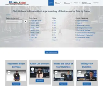 Bizsale.com(Buy or Sell a Business Without a Broker) Screenshot